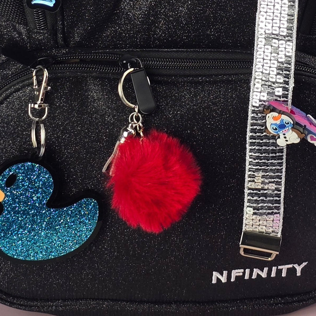 Fluffy Pom - Key Chain