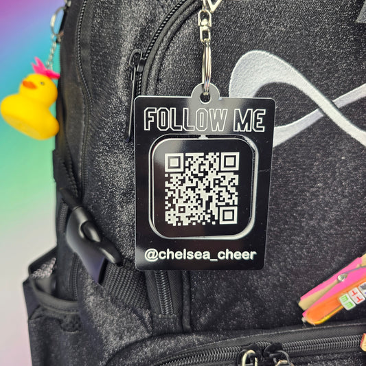 Instagram Follow - Personalised Bag Tag
