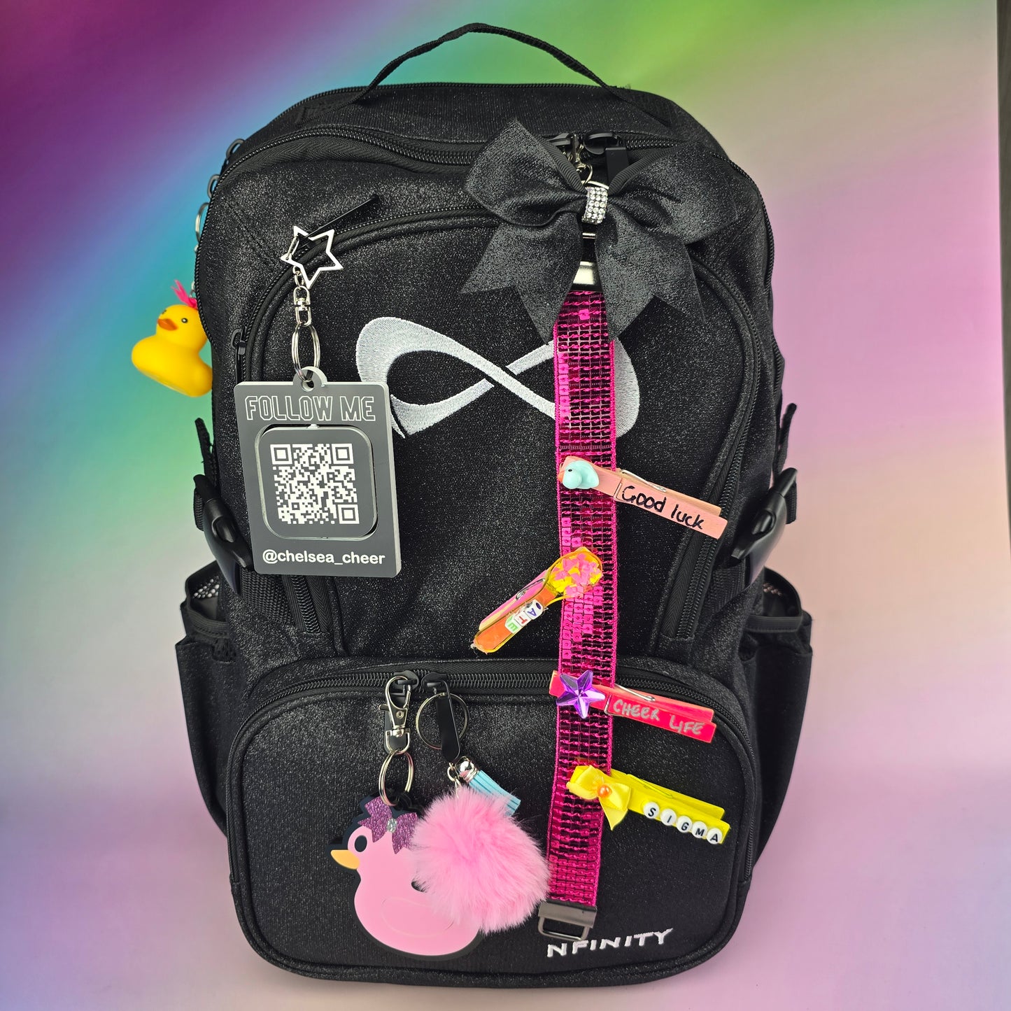 Instagram Follow - Personalised Bag Tag