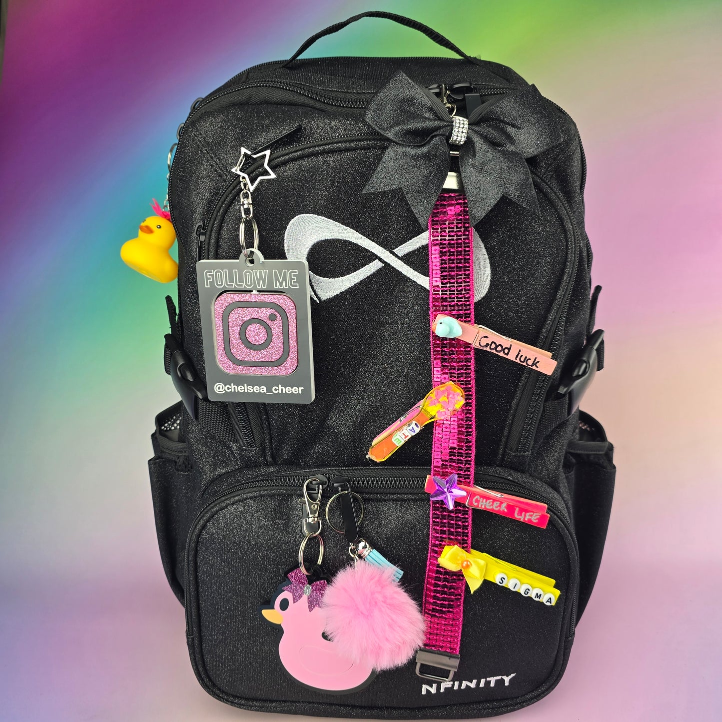 Instagram Follow - Personalised Bag Tag