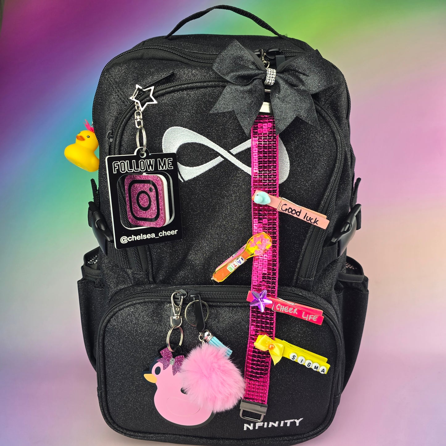 Instagram Follow - Personalised Bag Tag