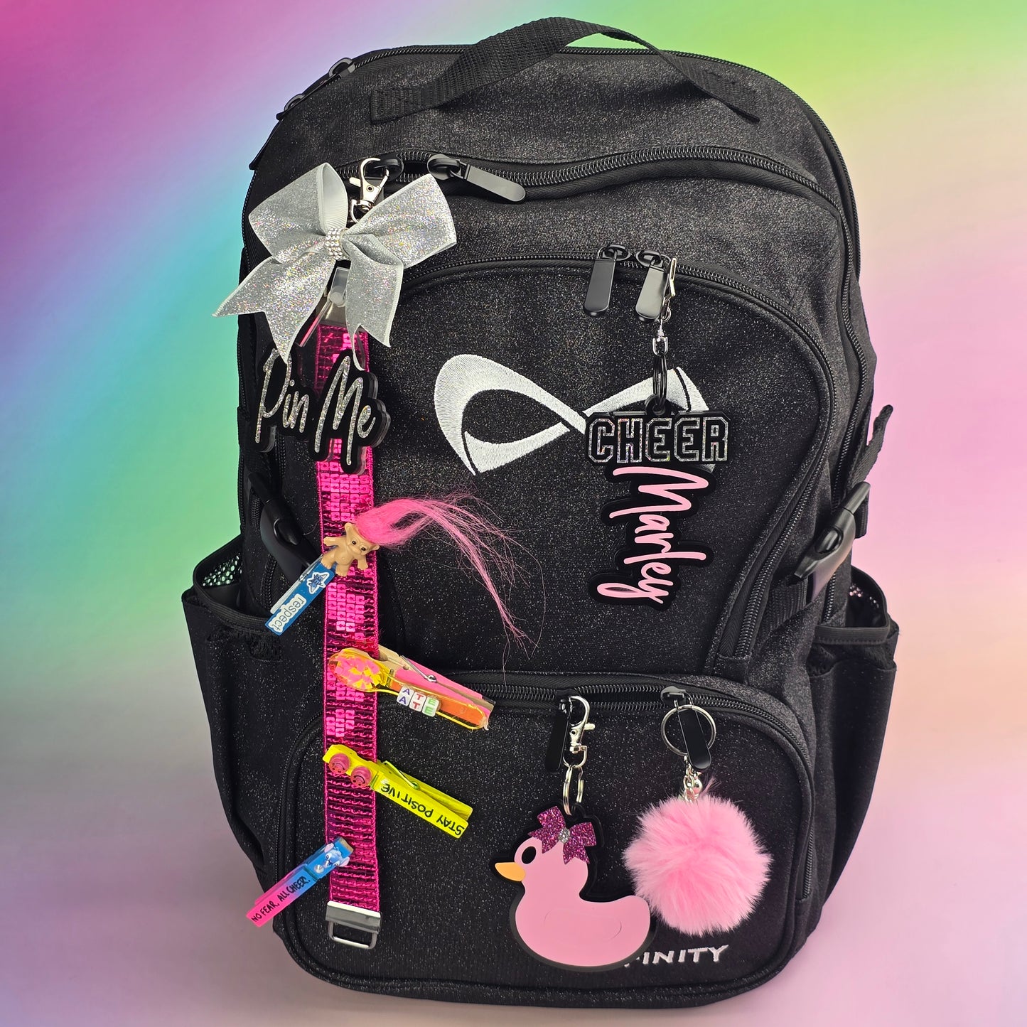 CHEER Name Tag - Personalised Bag Tag