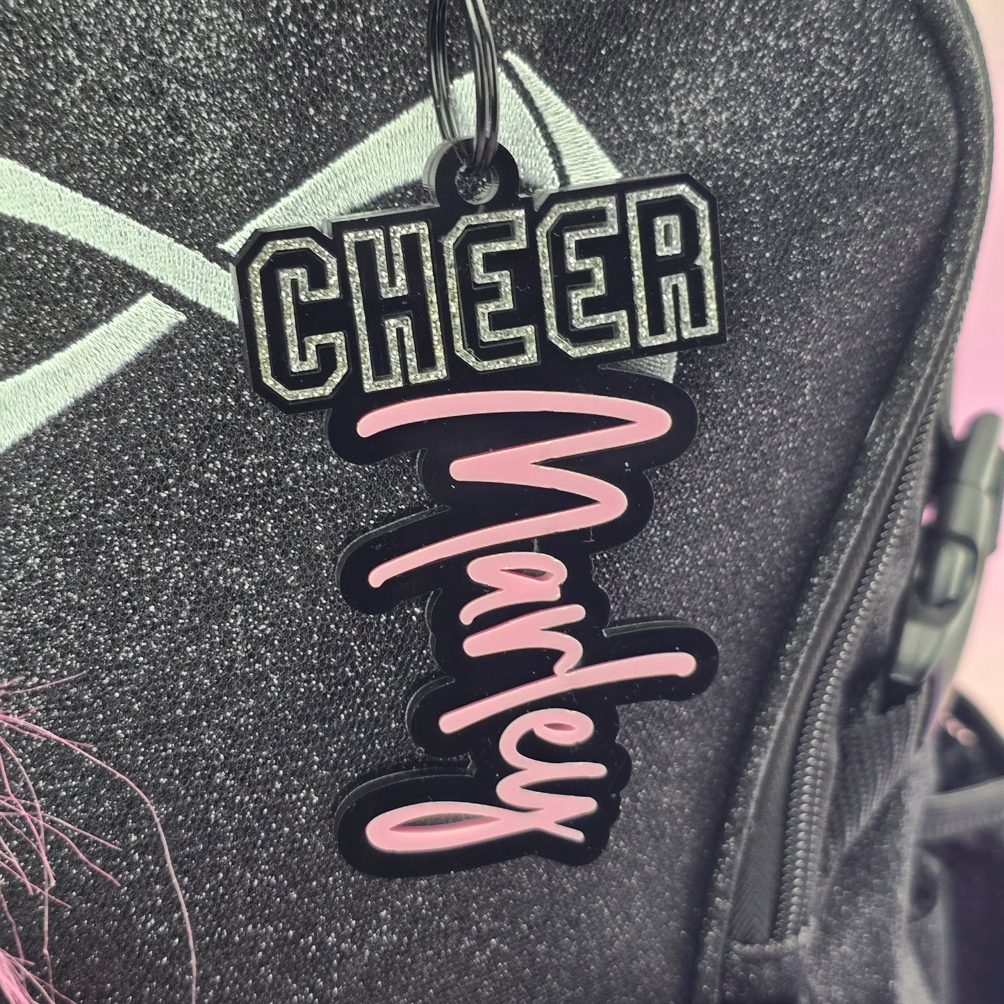 CHEER Name Tag - Personalised Bag Tag