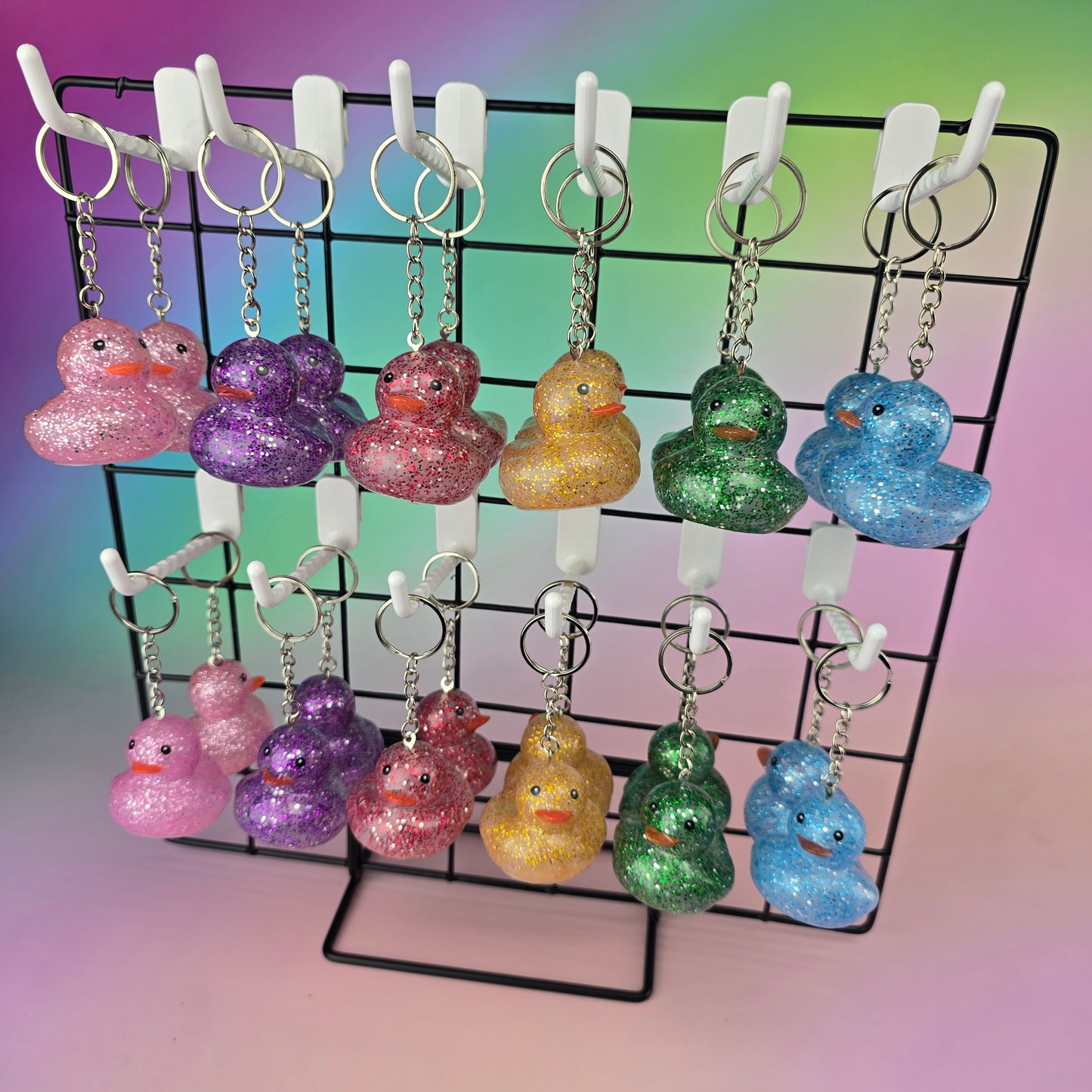 Glitter Duck - Key Chain