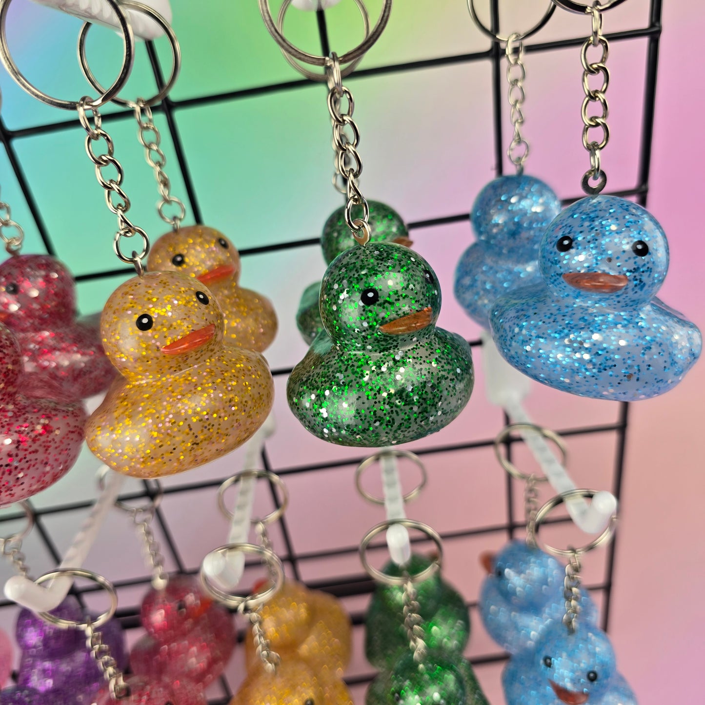 Glitter Duck - Key Chain