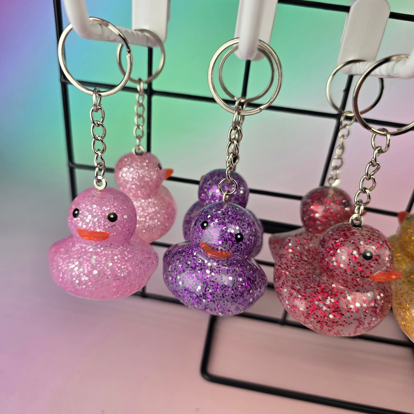 Glitter Duck - Key Chain