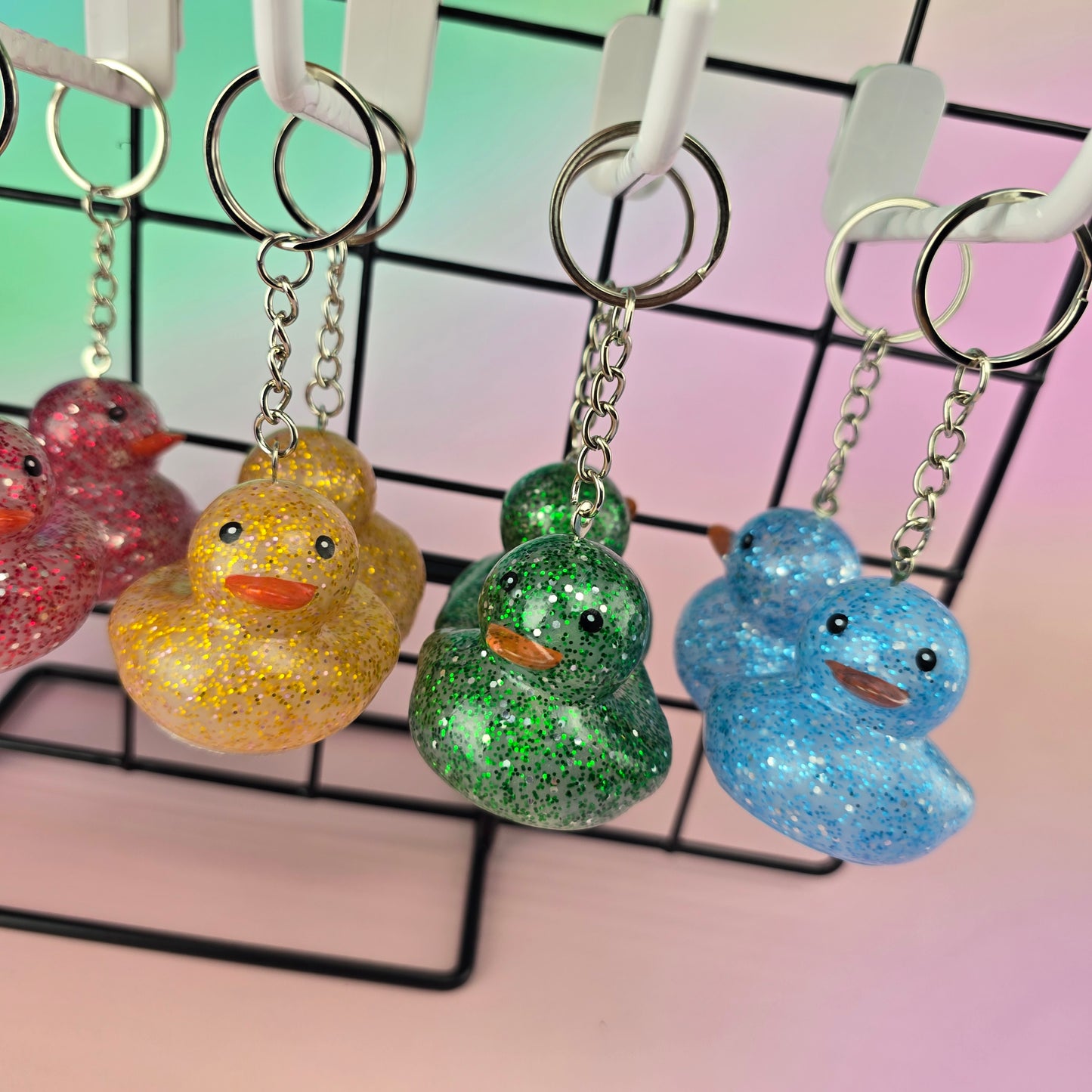 Glitter Duck - Key Chain
