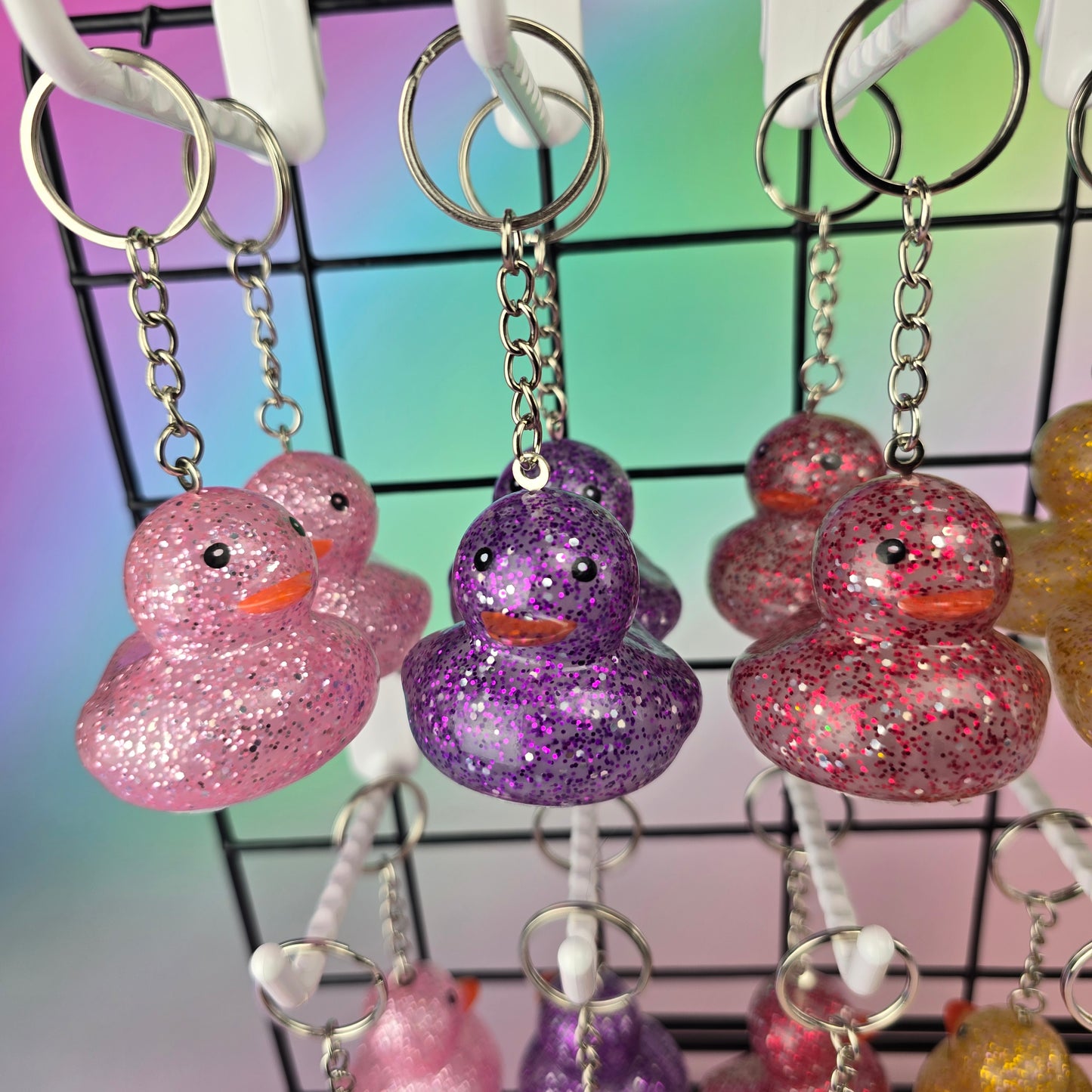 Glitter Duck - Key Chain