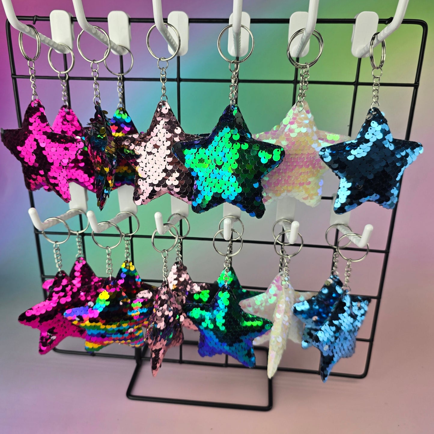 Sequin Star - Key Chain