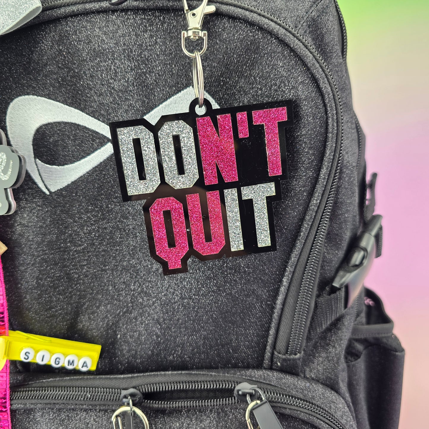 DOn't quIT - Bag Tag
