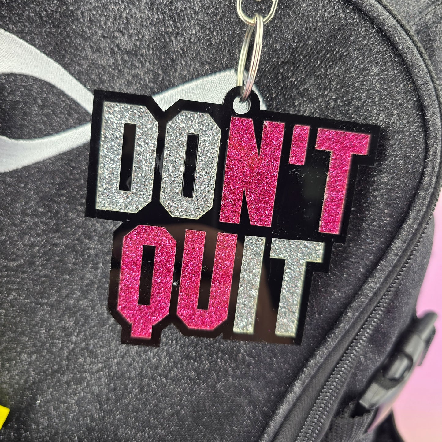 DOn't quIT - Bag Tag