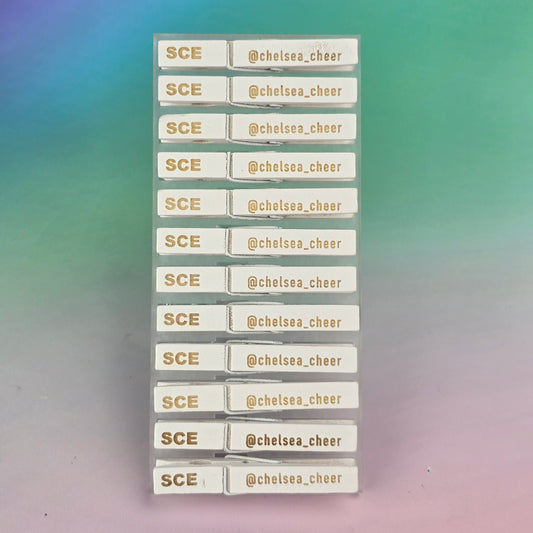 Personalised Peg Engraving Service - BYO Pegs