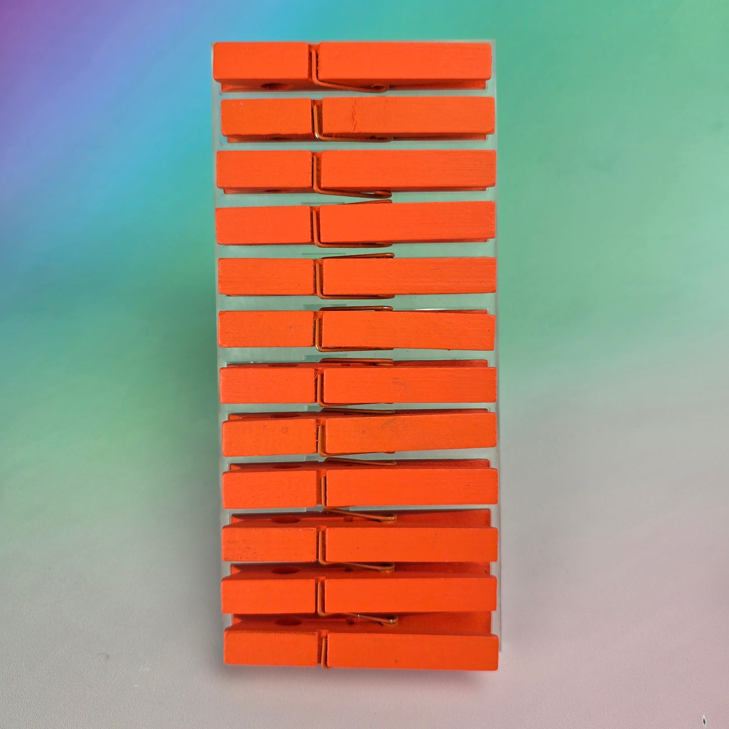 12 Personalised Engraved Pegs
