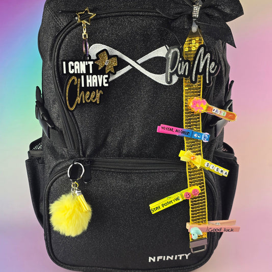 I Can't I Have Cheer - Bag Tag