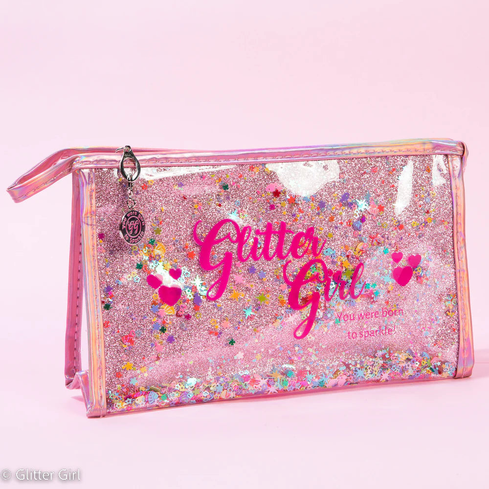 Sparkling Makeup Bag (Glitter Girl)