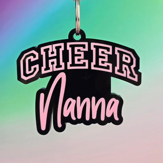 Cheer Nanna - Bag Tag