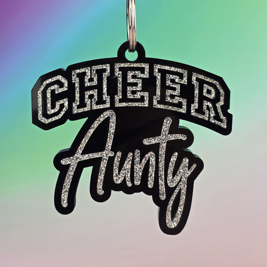 Cheer Aunty - Bag Tag