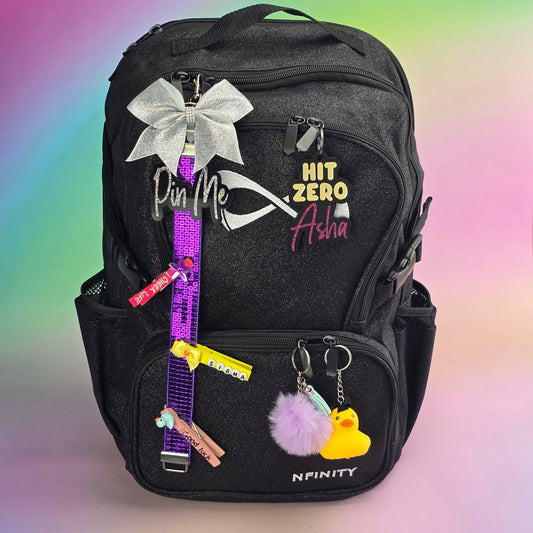 Hit Zero Name Tag - Personalised Bag Tag