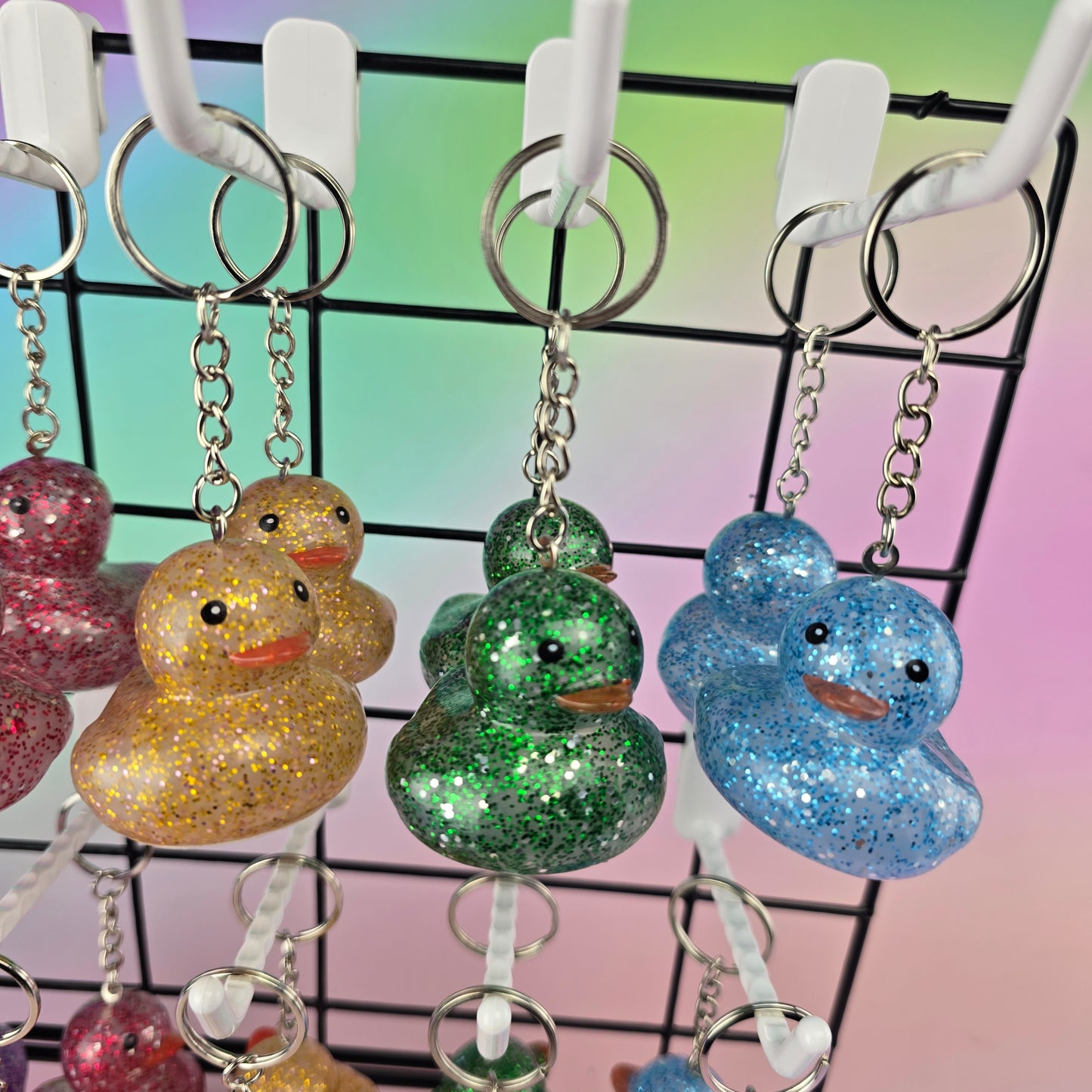 Glitter Duck - Key Chain