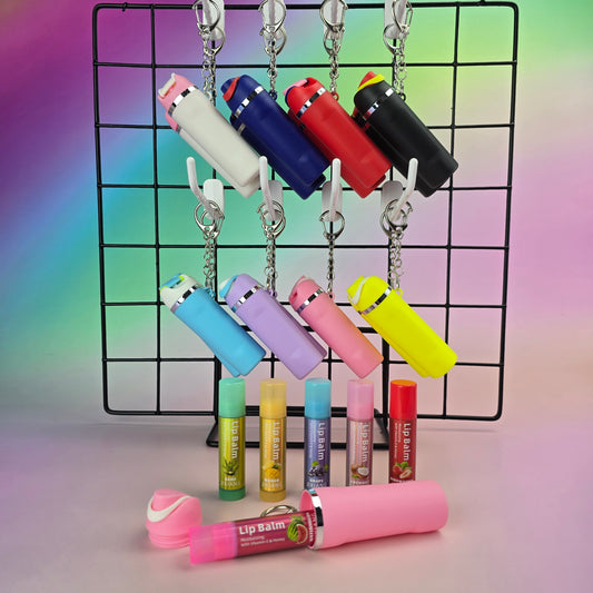 Mini Owala with Lip Balm - Key Chain