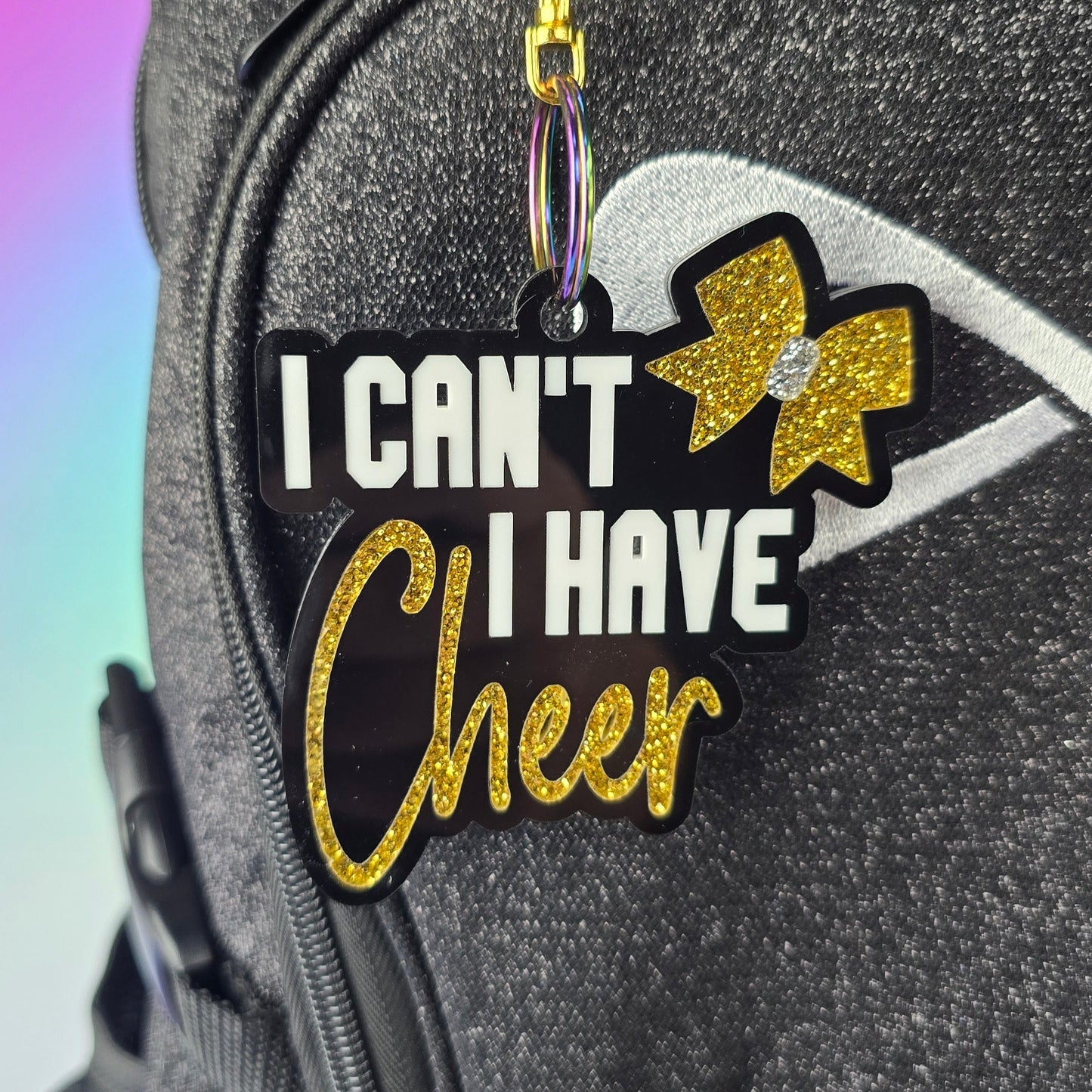 I Can't I Have Cheer - Bag Tag