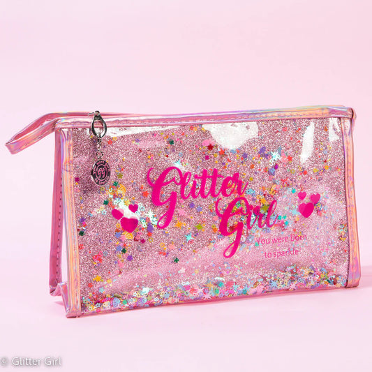 Sparkling Makeup Bag (Glitter Girl)