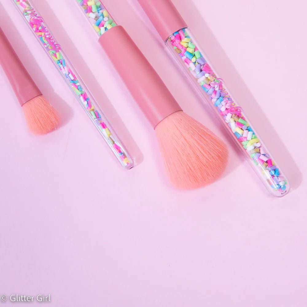 The Original Unicorn Sprinkle Makeup Brush Set (Glitter Girl)