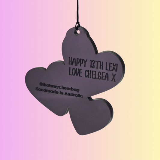 Triple Hearts - Bag Tag