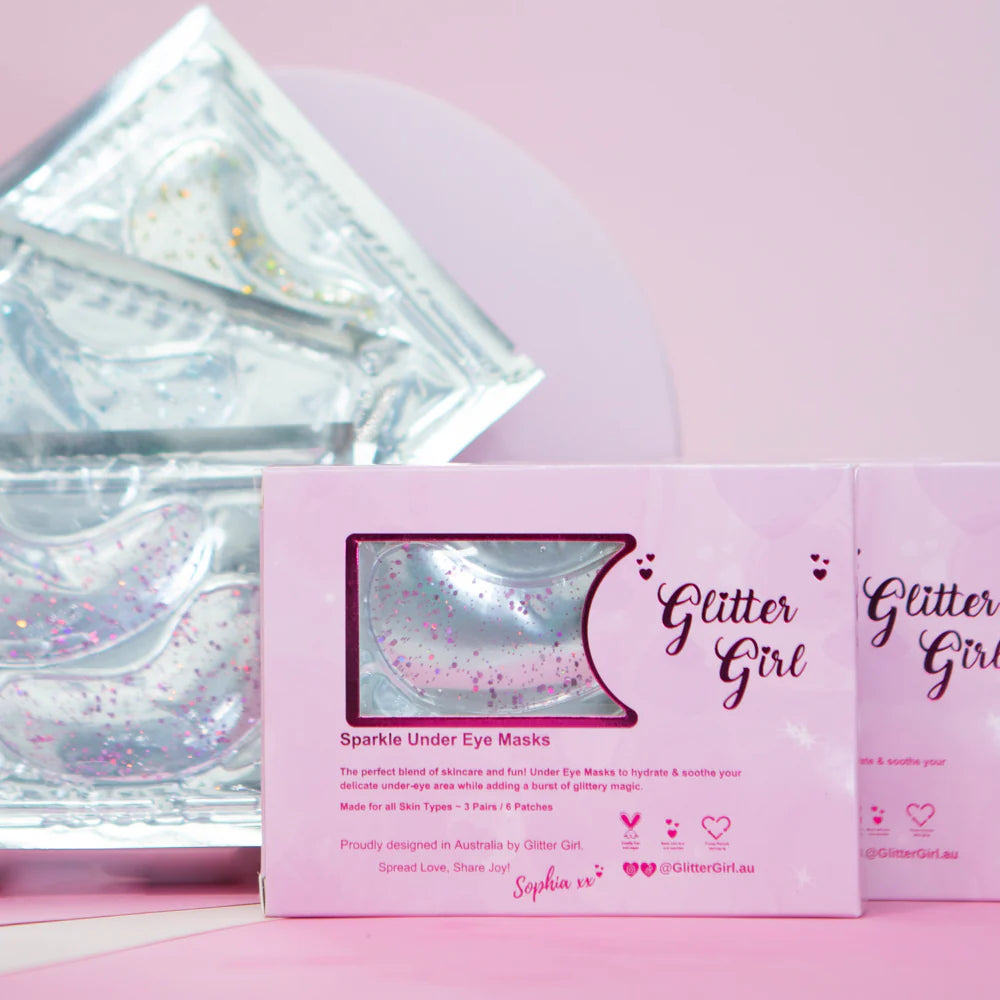 Sparkle Under Eye Masks (Glitter Girl)